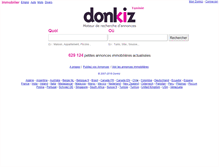 Tablet Screenshot of donkiz-tn.com